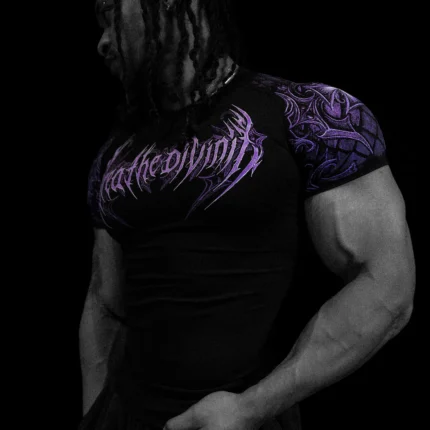 Armored Short Sleeve Compression AMETHYST sd.webp