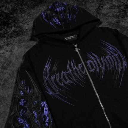 Berserker Oversized Zip up Hoodie DUSK f 1.jpg