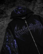 Berserker Oversized Zip up Hoodie DUSK f