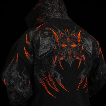 Berserker Oversized Zip up Hoodie SCORCH 1.webp