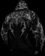 Berserker Oversized Zip up Hoodie VOID BLACK 2.webp