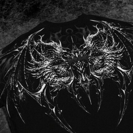 Breathe Divinity Shadow Monarch Oversized T shirt VOID BLACK D.jpg