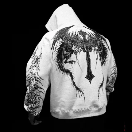 Breathedivinity Dragon Soul Oversized Pullover Hoodie DIVINE WHITE 1 1 1.webp