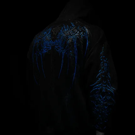 Breathedivinity Dragon Soul Oversized Pullover Hoodie MOONLIGHT BLUE 1.webp