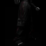 Breathedivinity Excalibur Uncuffed Cargo Sweatpants Black 4.webp