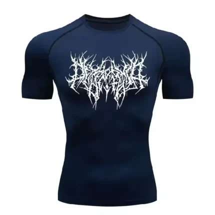 Breathedivinity Hellfire Oversized T Shirt VOID NAVY 2.webp