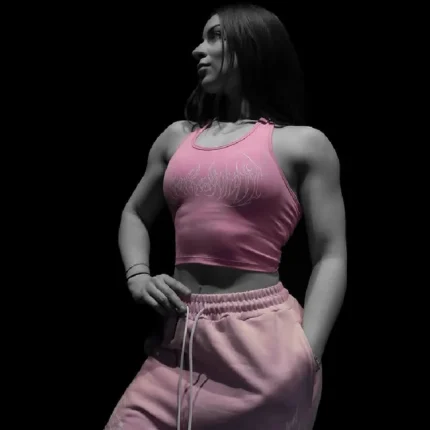 Breathedivinity Void Tech™ DarK Pixie Top PINK 1.webp
