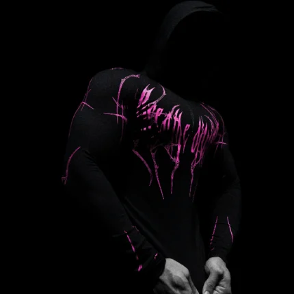 Breathedivinity Void Tech™ Hollow Knight Hoodie Compression BLOSSOM PINK 1.webp