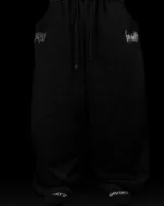 Essential Embroidery 937 Banana shape sweatpants VOID BLACK 1.webp