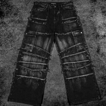 Oversized Distressed Denim Cargo Jeans ALLOY WASH HY.jpg