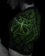 Void Tech™ Armored Short Sleeve Compression POISON f.webp