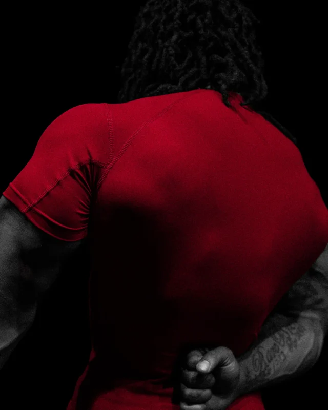 Void Tech™ Venom Texture Compression CRIMSON RED f 1.webp