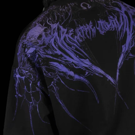 Womens Abyssal Oversized Lightweight Tee DUSK.webp
