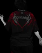 Womens Abyssal Oversized Lightweight Tee NIGHTMARE.webp