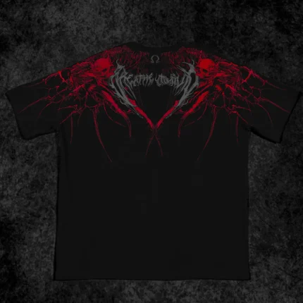 Womens Abyssal Oversized Lightweight Tee NIGHTMARE dfg.webp