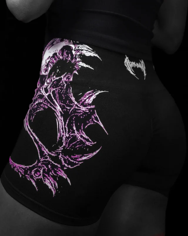 Womens Nightveil Void Tech™ Seamless Shorts BLOSSOM PINK f.webp